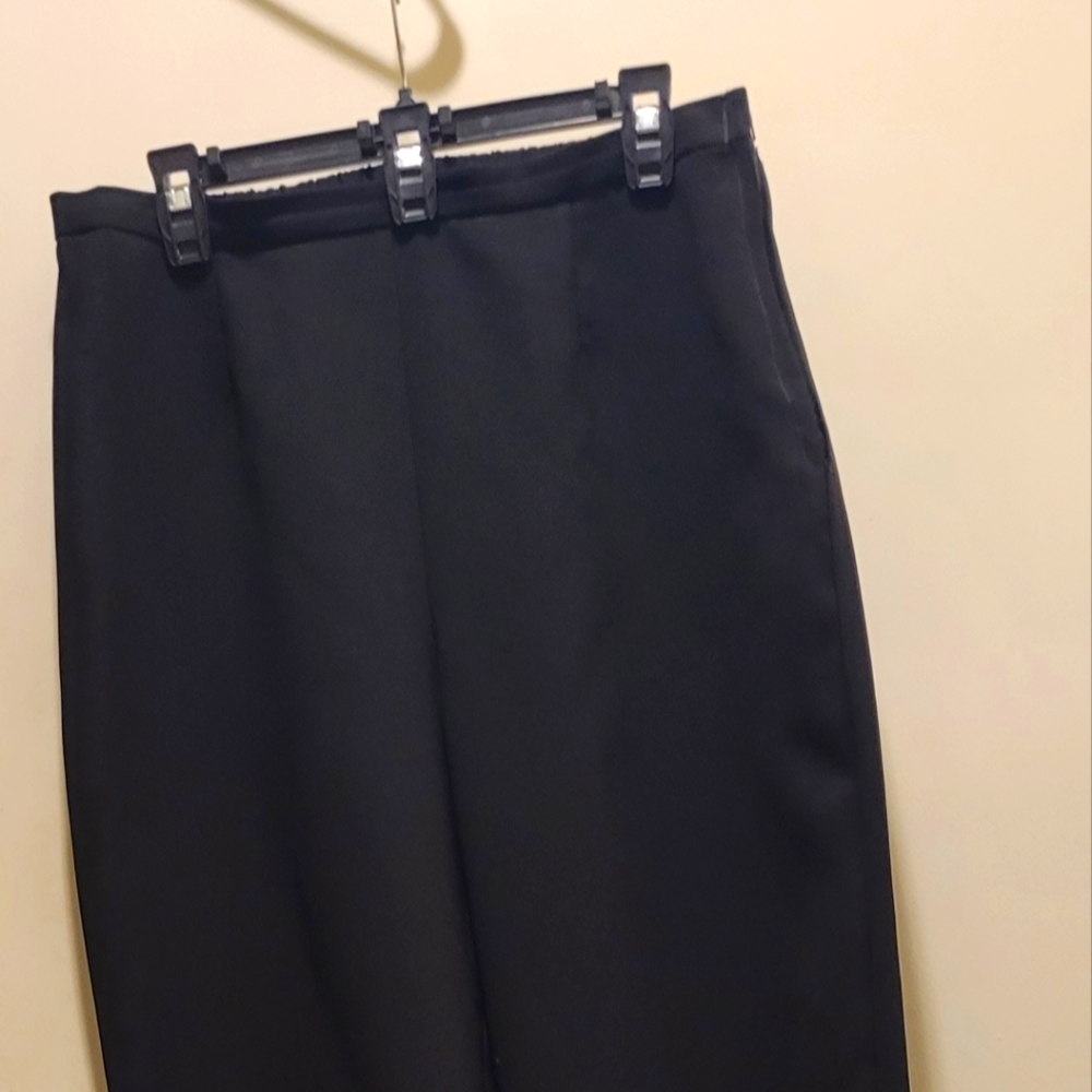 Black Linen Pants, size 14